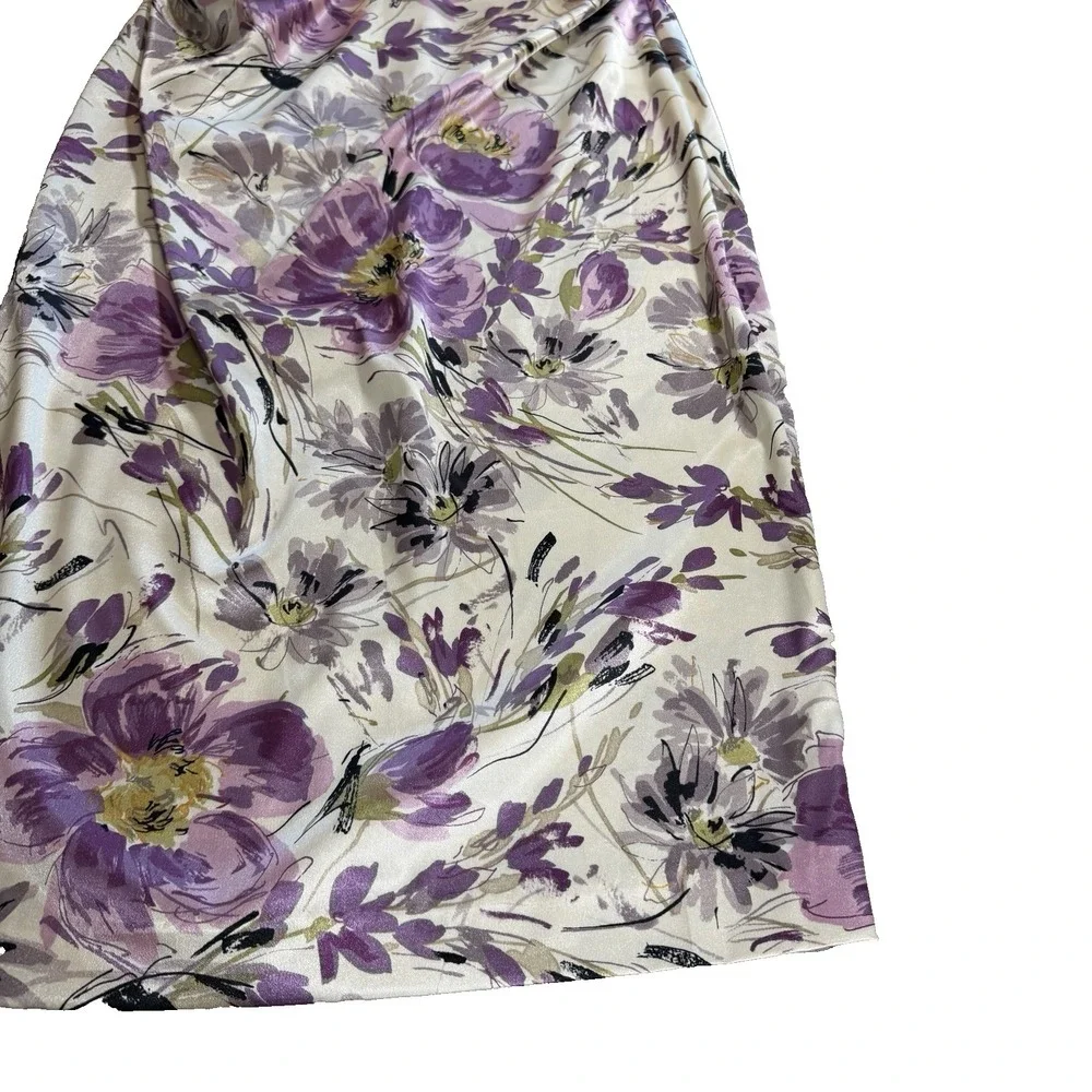 Maggy London Womens 14 Floral Sleeveless Dress - Picture 2 of 9